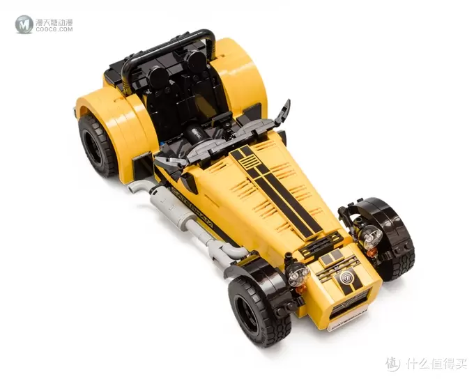 一道破空而来的金色闪电：LEGO 乐高 IDEAS系列 21307 卡特汉姆 Seven 620R 赛道跑车