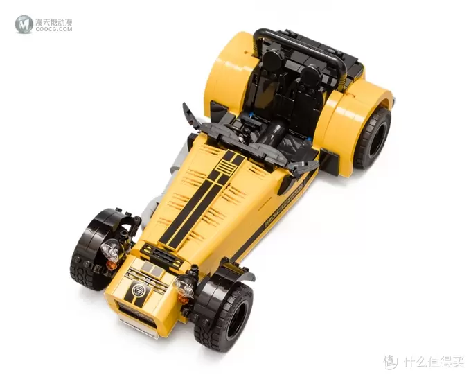 一道破空而来的金色闪电：LEGO 乐高 IDEAS系列 21307 卡特汉姆 Seven 620R 赛道跑车