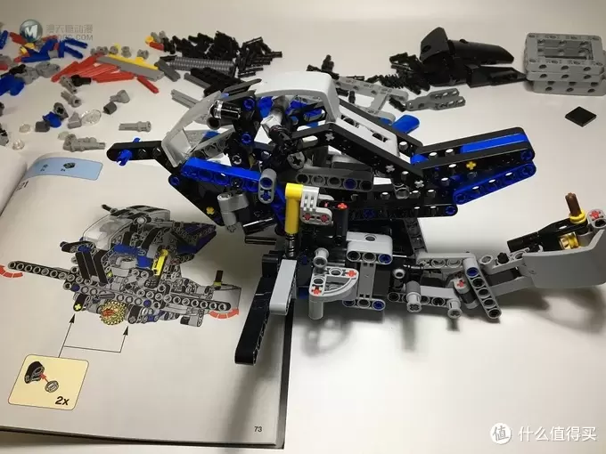 TOYSTORY 篇七：Hover Ride(拼)装B模式--LEGO 乐高 Technic 42063宝马R1200 GS Adventure 第二形态完毕