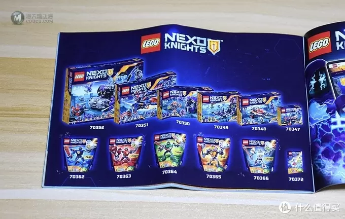 LEGO  Nexo Knights 篇八：LEGO 乐高 70362&70347 未来骑士2017年新款 开箱测试