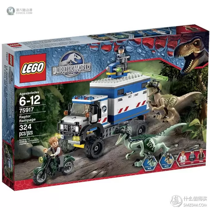 单反毁一生，LEGO穷三代 篇七十八：LEGO 乐高 Jurassic World 侏罗纪世界系列 75917 迅猛龙暴走