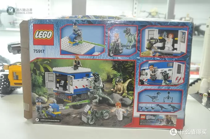 单反毁一生，LEGO穷三代 篇七十八：LEGO 乐高 Jurassic World 侏罗纪世界系列 75917 迅猛龙暴走