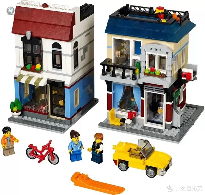 MOC其实也可以很简单好玩 篇六：我的小镇街景系列：全家便利店——LEGO 乐高 CITY 城市组