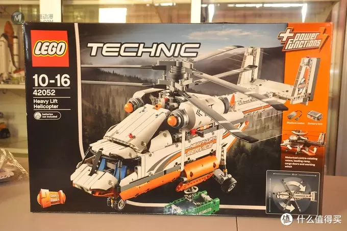 单反毁一生，LEGO穷三代 篇八十：LEGO Technic 乐高科技系列 42052 重型双旋翼运输直升机