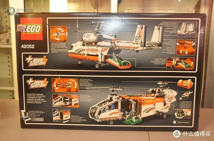 单反毁一生，LEGO穷三代 篇八十：LEGO Technic 乐高科技系列 42052 重型双旋翼运输直升机