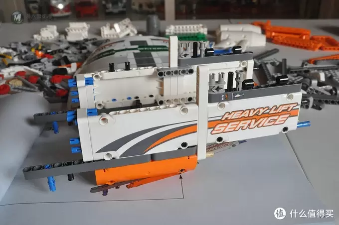 单反毁一生，LEGO穷三代 篇八十：LEGO Technic 乐高科技系列 42052 重型双旋翼运输直升机