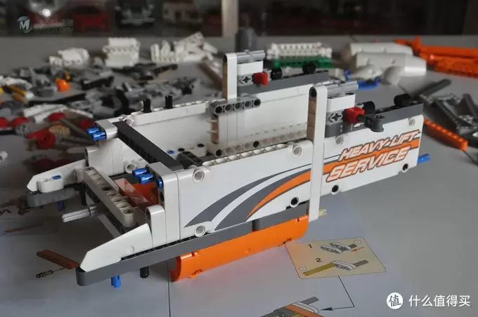 单反毁一生，LEGO穷三代 篇八十：LEGO Technic 乐高科技系列 42052 重型双旋翼运输直升机