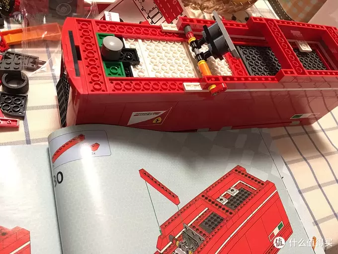 Big的lego 篇一：一眼就喜欢上的 LEGO 乐高 75913 F14 T & Scuderia 法拉利重卡