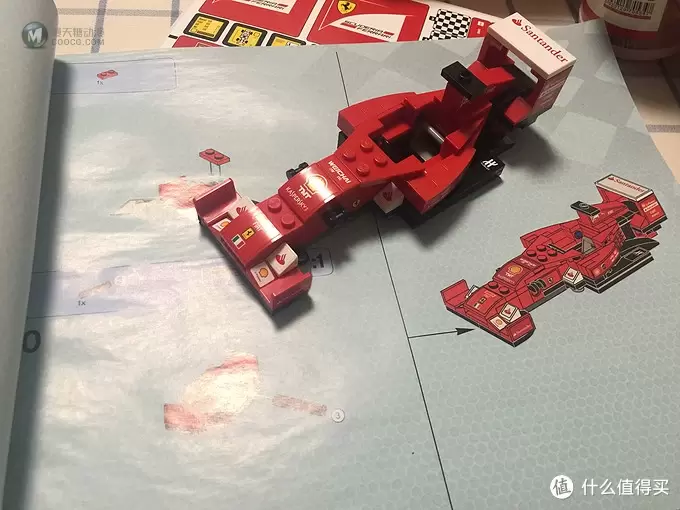 Big的lego 篇一：一眼就喜欢上的 LEGO 乐高 75913 F14 T & Scuderia 法拉利重卡