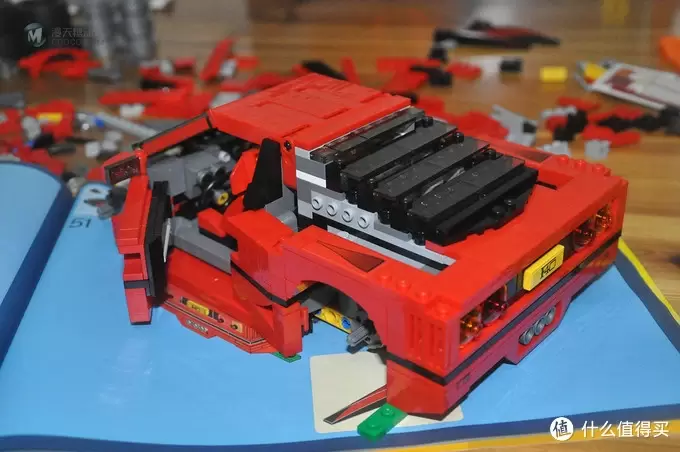 单反毁一生，LEGO穷三代 篇七十五：LEGO 乐高 10248 Ferrari 法拉利 F40