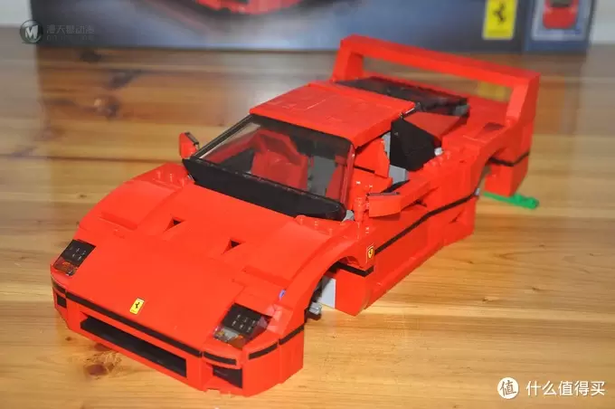 单反毁一生，LEGO穷三代 篇七十五：LEGO 乐高 10248 Ferrari 法拉利 F40