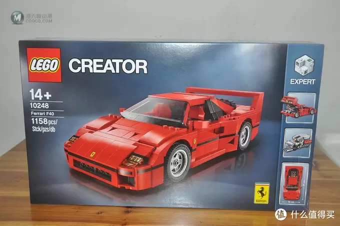 单反毁一生，LEGO穷三代 篇七十五：LEGO 乐高 10248 Ferrari 法拉利 F40