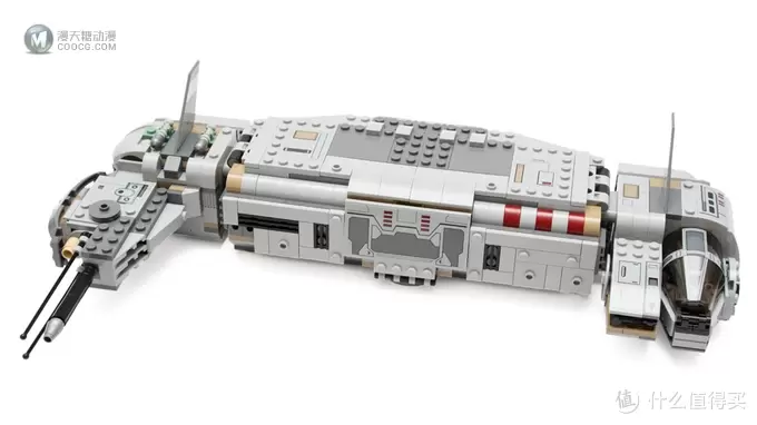 #本站首晒#拼拼凑凑却有不一样的感觉——LEGO 乐高 星战系列 75140 抵抗军突击队运输船