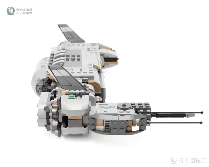 #本站首晒#拼拼凑凑却有不一样的感觉——LEGO 乐高 星战系列 75140 抵抗军突击队运输船