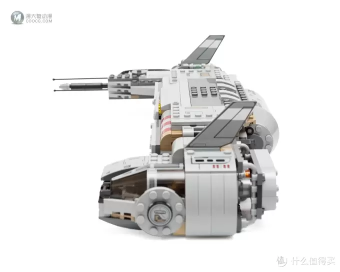 #本站首晒#拼拼凑凑却有不一样的感觉——LEGO 乐高 星战系列 75140 抵抗军突击队运输船