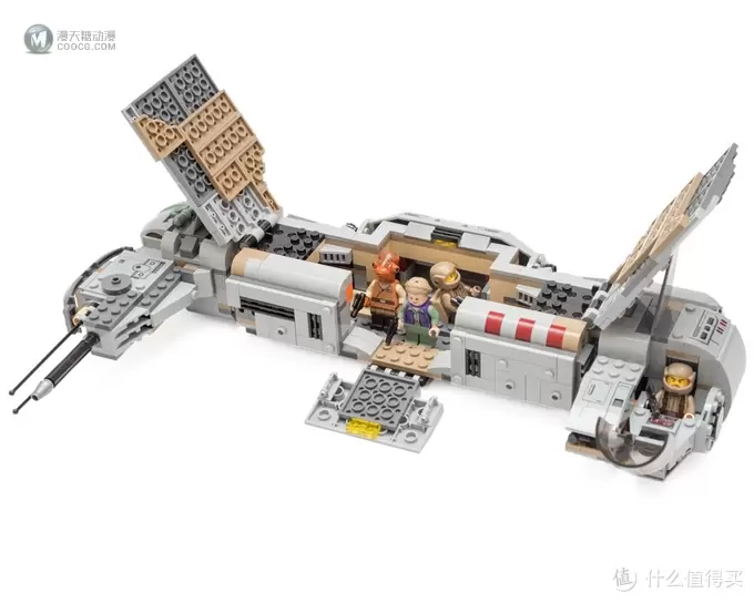 #本站首晒#拼拼凑凑却有不一样的感觉——LEGO 乐高 星战系列 75140 抵抗军突击队运输船