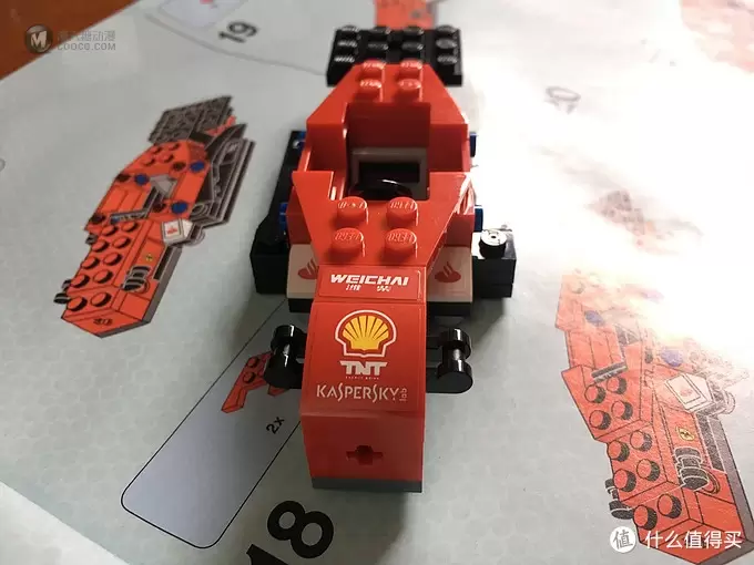 我的积木 篇三：LEGO 乐高 超级赛车系列 75913 F14 T 和 Scuderia 法拉利卡车