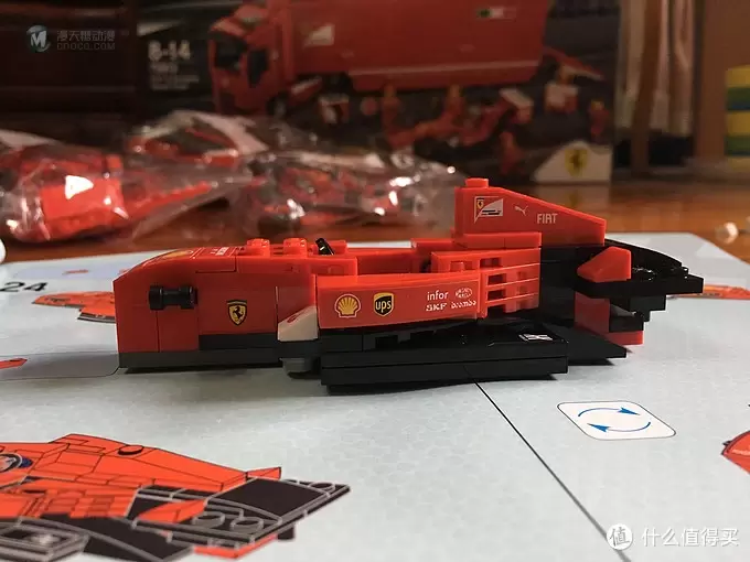 我的积木 篇三：LEGO 乐高 超级赛车系列 75913 F14 T 和 Scuderia 法拉利卡车