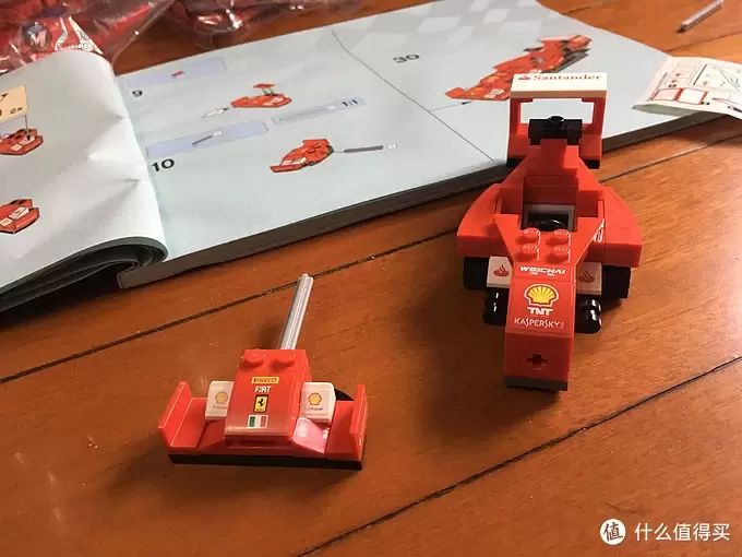 我的积木 篇三：LEGO 乐高 超级赛车系列 75913 F14 T 和 Scuderia 法拉利卡车