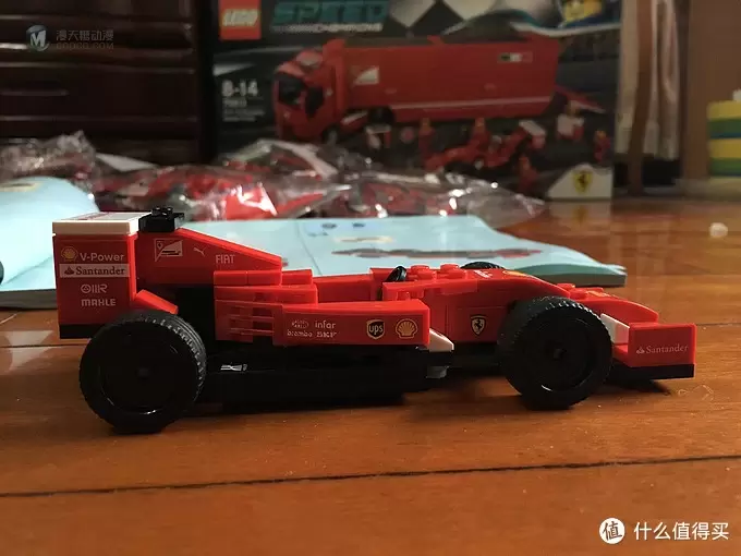 我的积木 篇三：LEGO 乐高 超级赛车系列 75913 F14 T 和 Scuderia 法拉利卡车