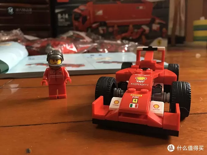 我的积木 篇三：LEGO 乐高 超级赛车系列 75913 F14 T 和 Scuderia 法拉利卡车