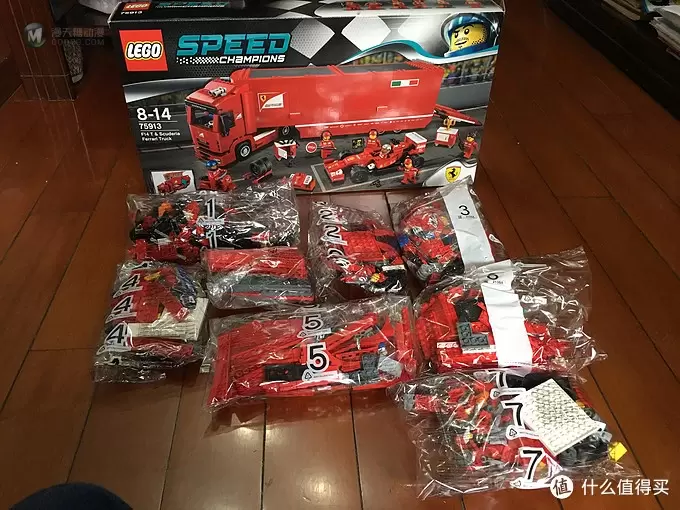 我的积木 篇三：LEGO 乐高 超级赛车系列 75913 F14 T 和 Scuderia 法拉利卡车