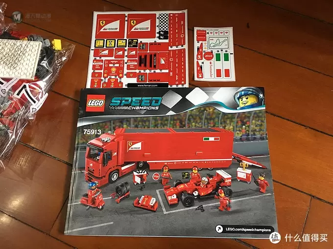 我的积木 篇三：LEGO 乐高 超级赛车系列 75913 F14 T 和 Scuderia 法拉利卡车