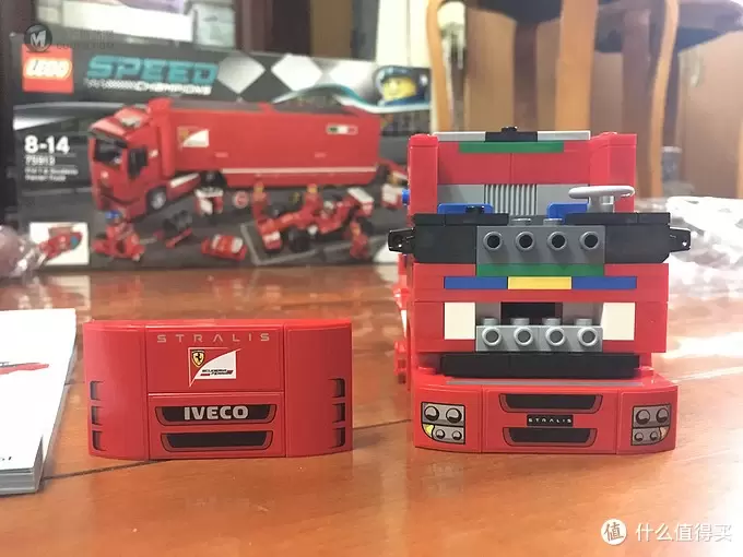 我的积木 篇三：LEGO 乐高 超级赛车系列 75913 F14 T 和 Scuderia 法拉利卡车