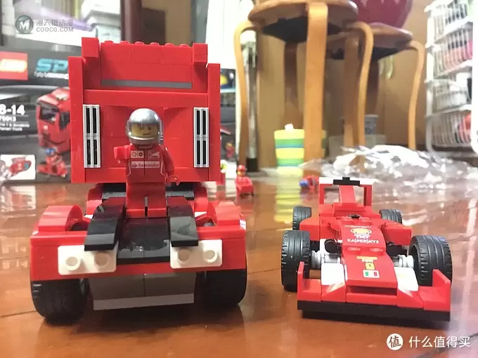 我的积木 篇三：LEGO 乐高 超级赛车系列 75913 F14 T 和 Scuderia 法拉利卡车