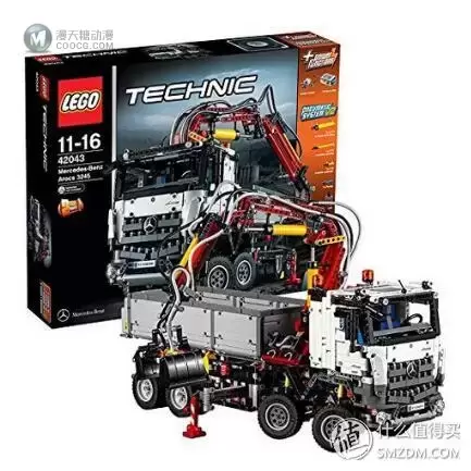 我的新收藏品 篇十六：LEGO 乐高 42043 奔驰卡车 & 定制亚克力展示盒