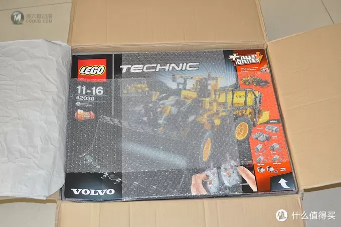 绝版之前赶紧来一个-LEGO 乐高 42030 机械组 Technic Volvo L350F 轮式推土机