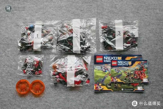 LEGO 乐高 Nexo骑士系列 70316小丑的巨轮炎魔碉堡（附乐拼积木对比）