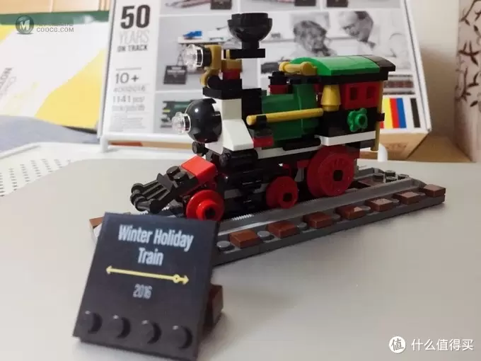 LEGO 乐高 4002016 Trains gift 火车 50周年纪念限量礼物