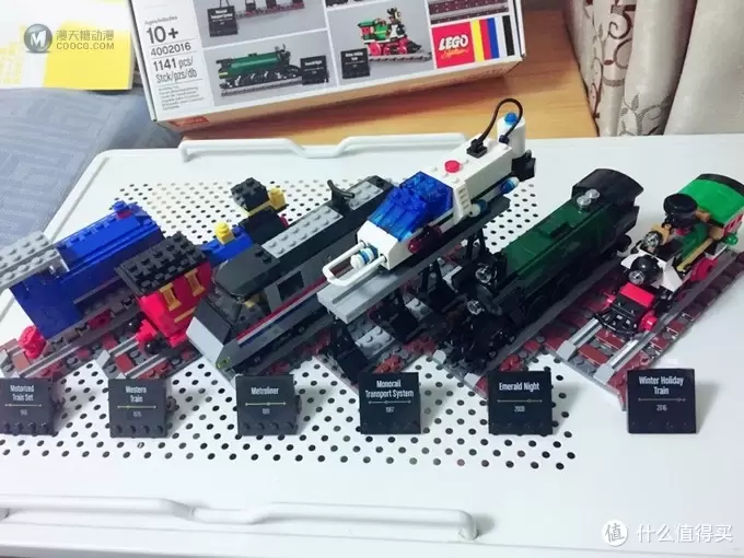 LEGO 乐高 4002016 Trains gift 火车 50周年纪念限量礼物