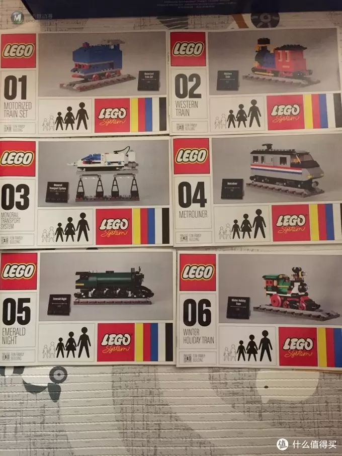 LEGO 乐高 4002016 Trains gift 火车 50周年纪念限量礼物