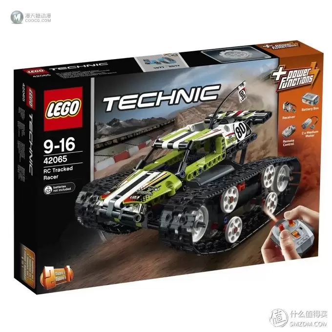 买电机送套装——LEGO 乐高 科技系列 42065 遥控履带赛车(RC Tracked Racer)