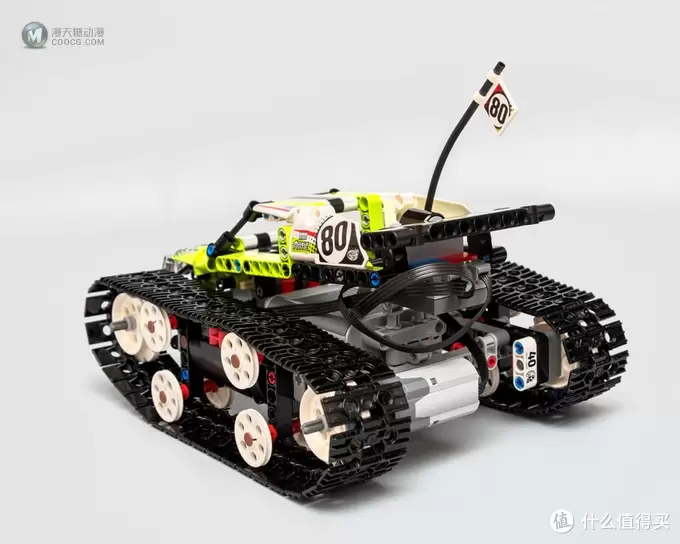 买电机送套装——LEGO 乐高 科技系列 42065 遥控履带赛车(RC Tracked Racer)