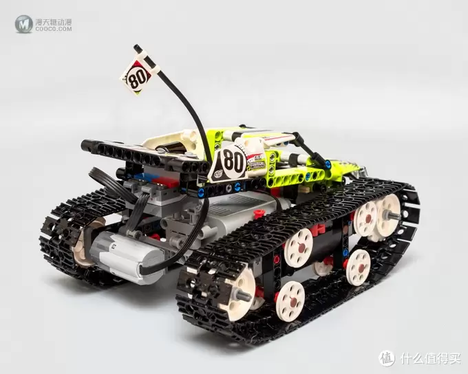 买电机送套装——LEGO 乐高 科技系列 42065 遥控履带赛车(RC Tracked Racer)