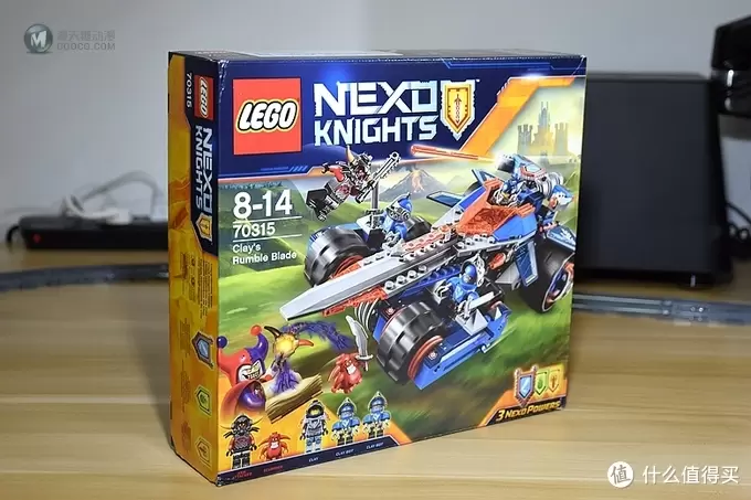 LEGO 乐高 Nexo Knights 篇四：70315 克雷的圣剑合体战车