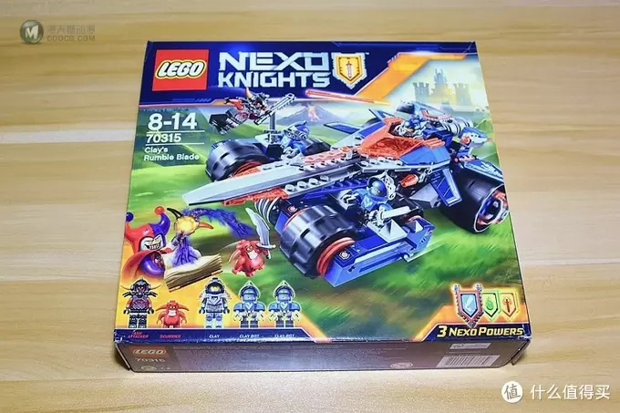 LEGO 乐高 Nexo Knights 篇四：70315 克雷的圣剑合体战车