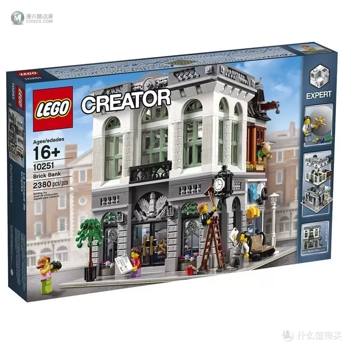 佳佳贤的乐高坑 篇三：绝版后的美好——LEGO 乐高 Creator 街景系列 10224 Town Hall 市政厅