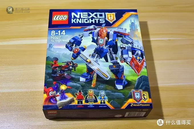 LEGO 乐高 Nexo Knights 篇五：70327  王者巨型战斗机甲