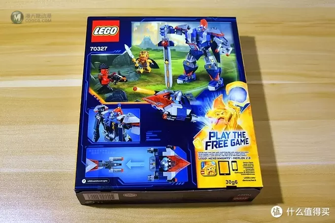 LEGO 乐高 Nexo Knights 篇五：70327  王者巨型战斗机甲