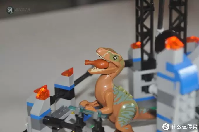 单反毁一生，LEGO穷三代 篇七十四：#本站首晒#LEGO 乐高 Jurassic World 侏罗纪世界系列 75920 迅猛龙逃脱