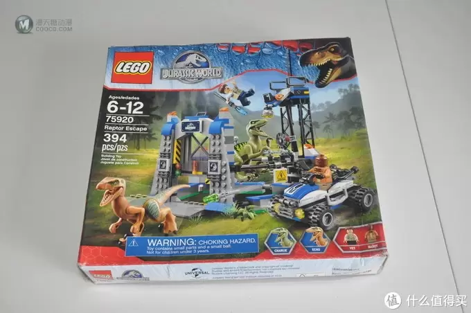 单反毁一生，LEGO穷三代 篇七十四：#本站首晒#LEGO 乐高 Jurassic World 侏罗纪世界系列 75920 迅猛龙逃脱