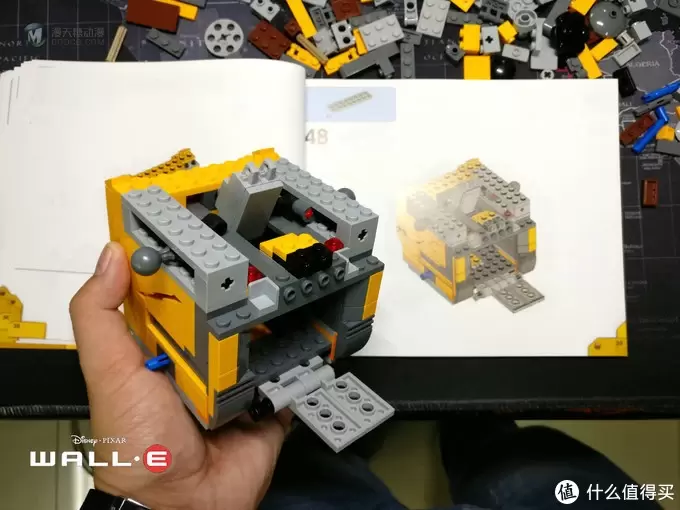 无论风雨，只愿为你（EVA）守护：LEGO 乐高 21303 WALL·E 组装试玩