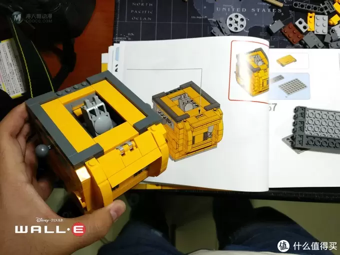 无论风雨，只愿为你（EVA）守护：LEGO 乐高 21303 WALL·E 组装试玩