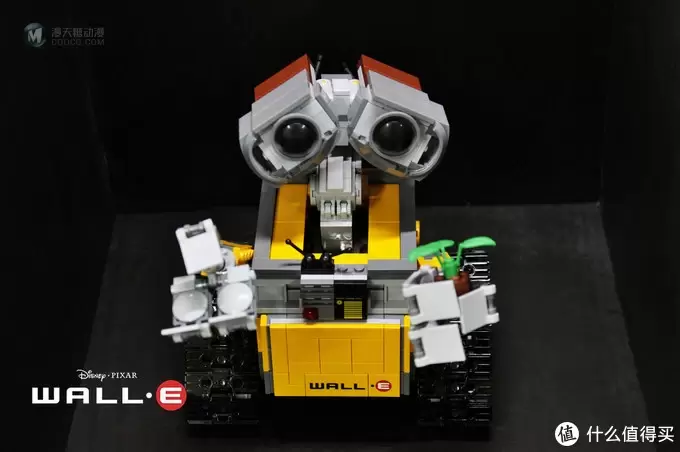 无论风雨，只愿为你（EVA）守护：LEGO 乐高 21303 WALL·E 组装试玩