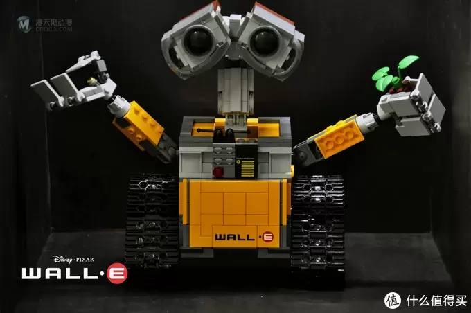 无论风雨，只愿为你（EVA）守护：LEGO 乐高 21303 WALL·E 组装试玩