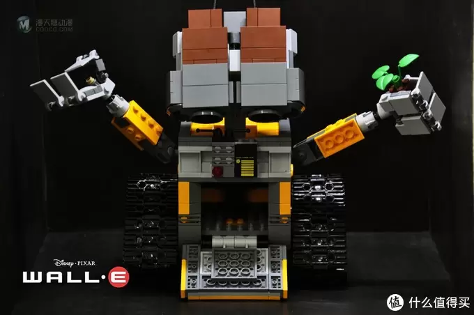 无论风雨，只愿为你（EVA）守护：LEGO 乐高 21303 WALL·E 组装试玩